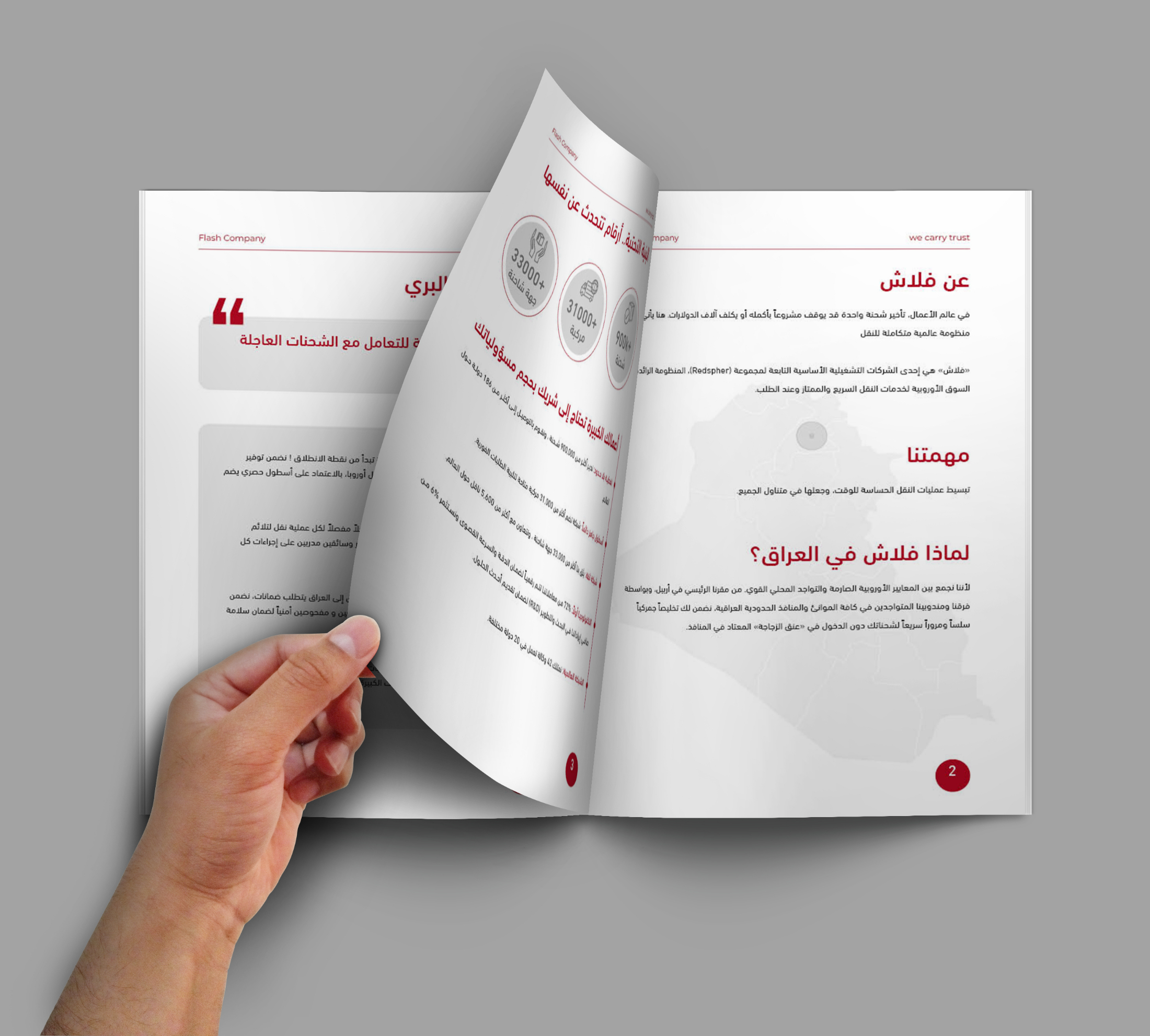 بروشور لصالح شركة FLASH by redspher Iraq — 2