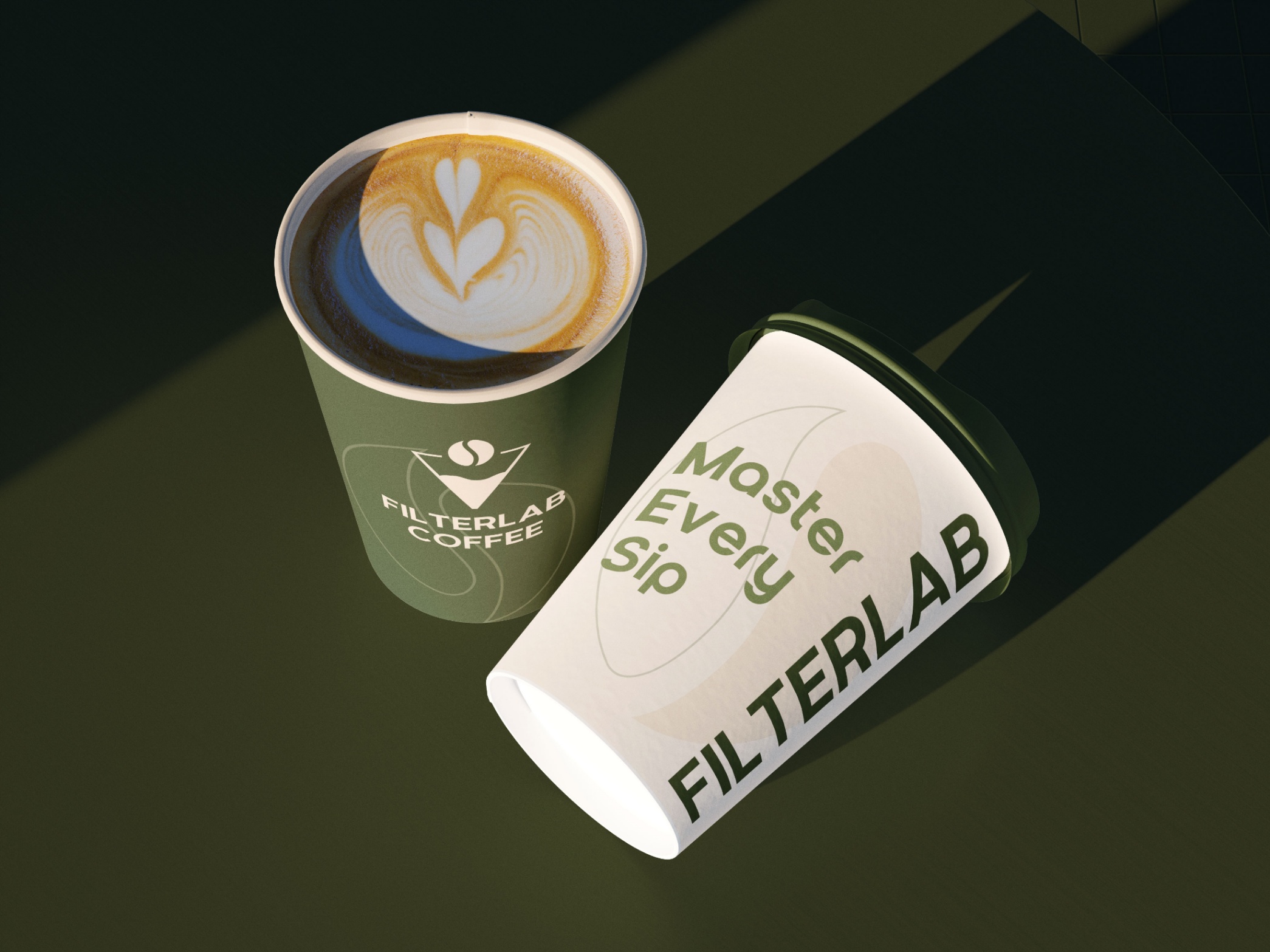 هوية صفحة Filter Lab Coffee